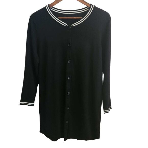 LOONEY Tunes Lucretia Italy Cardigan Size Medium - Picture 2 of 4